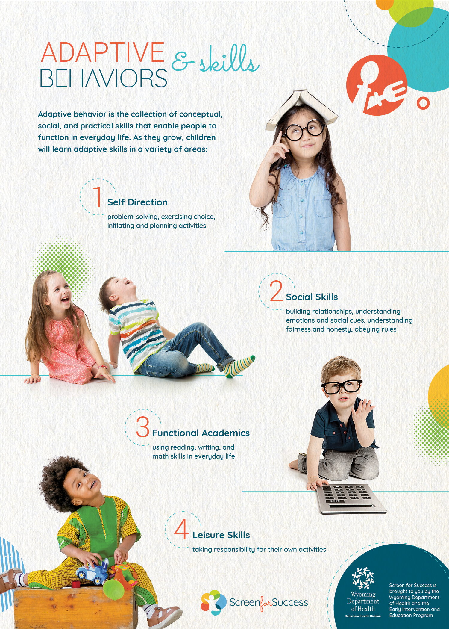 Adaptive and Self Care Development Activities Graphic