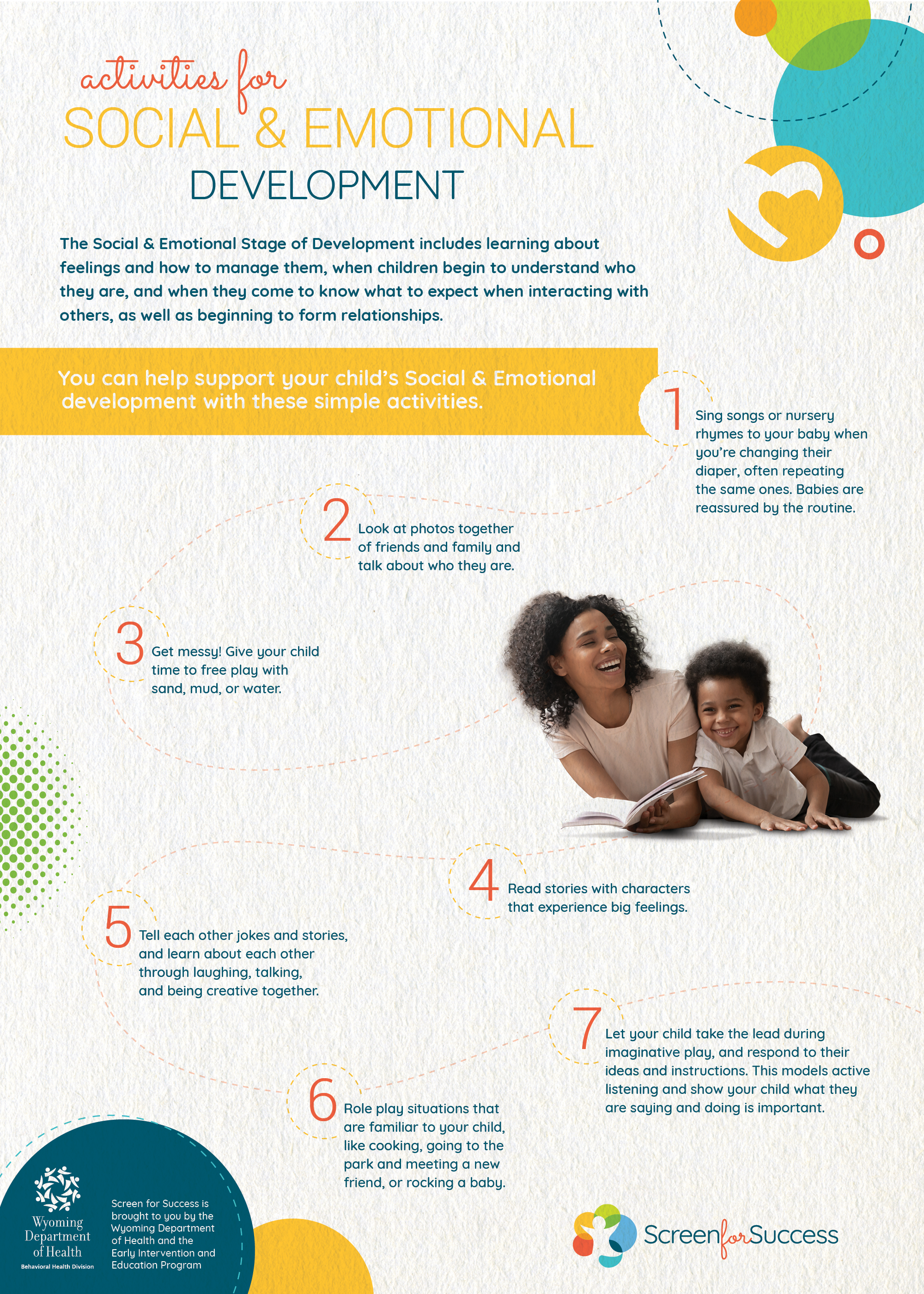 Social-emotional Development Activities Graphic