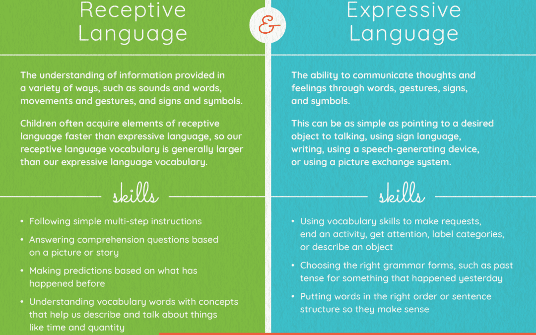 Receptive & Expressive Language – A Closer Look