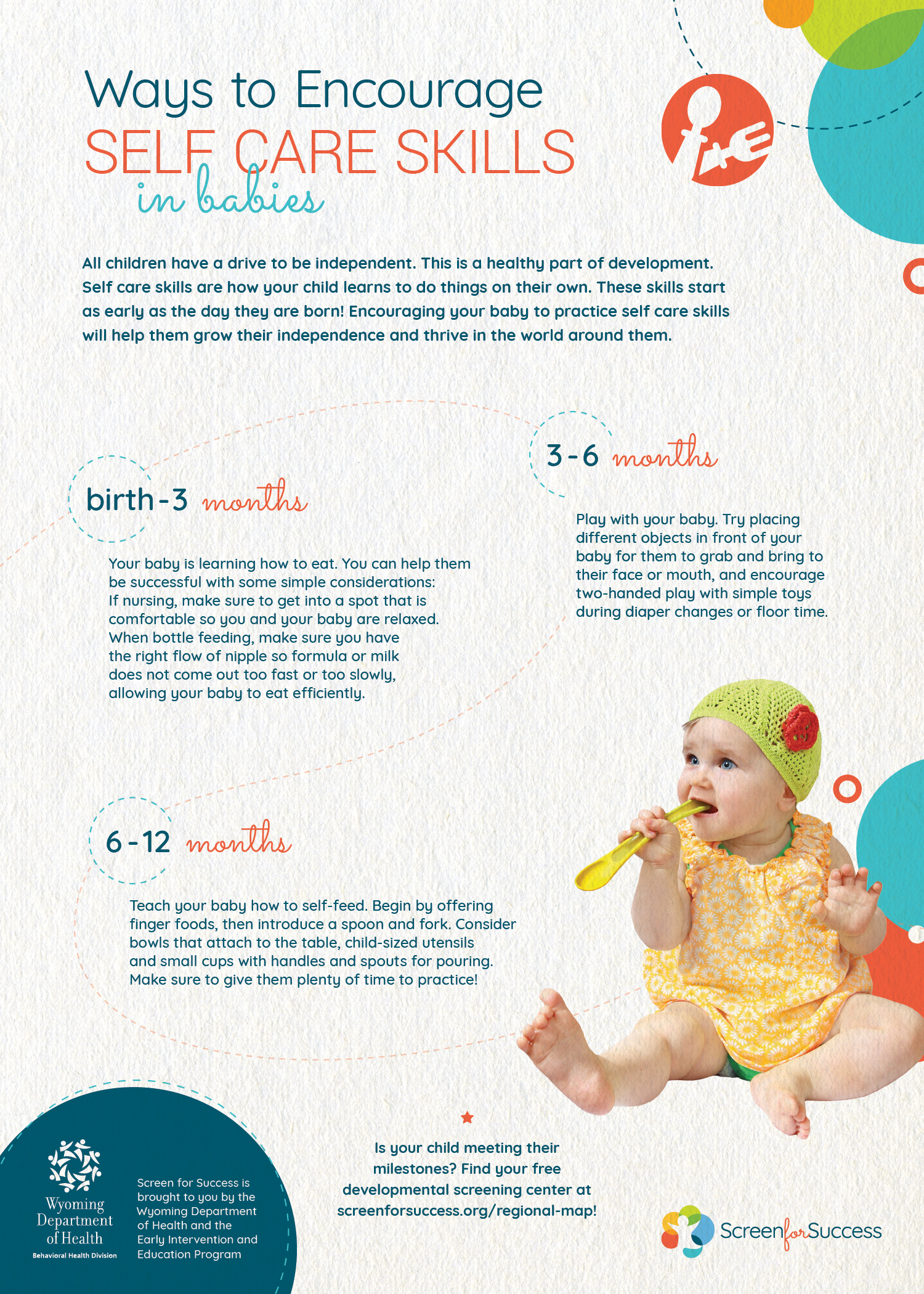 Ways to Encourage Self Care Skills in Babies