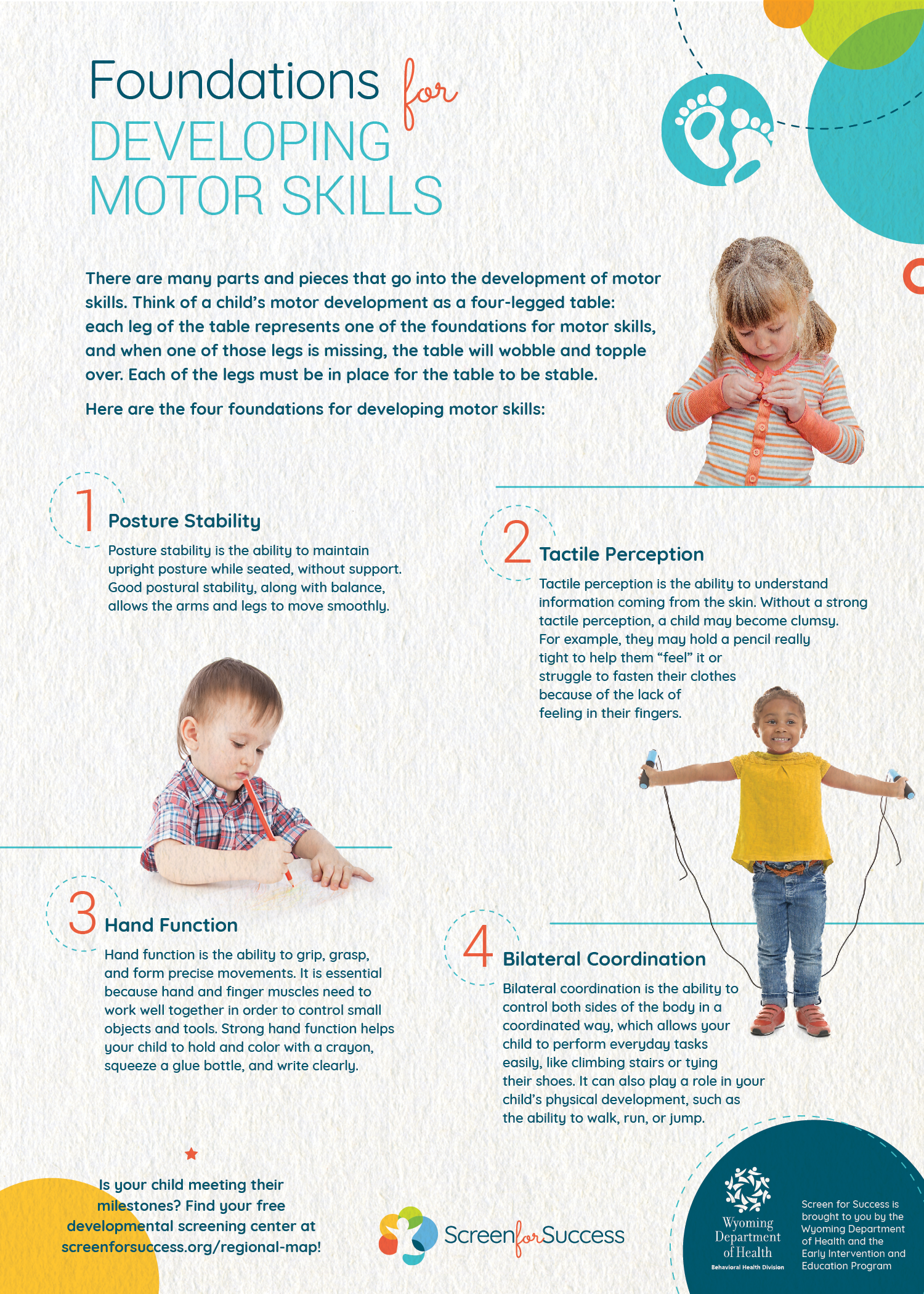 Foundations for Developing Motor Skills