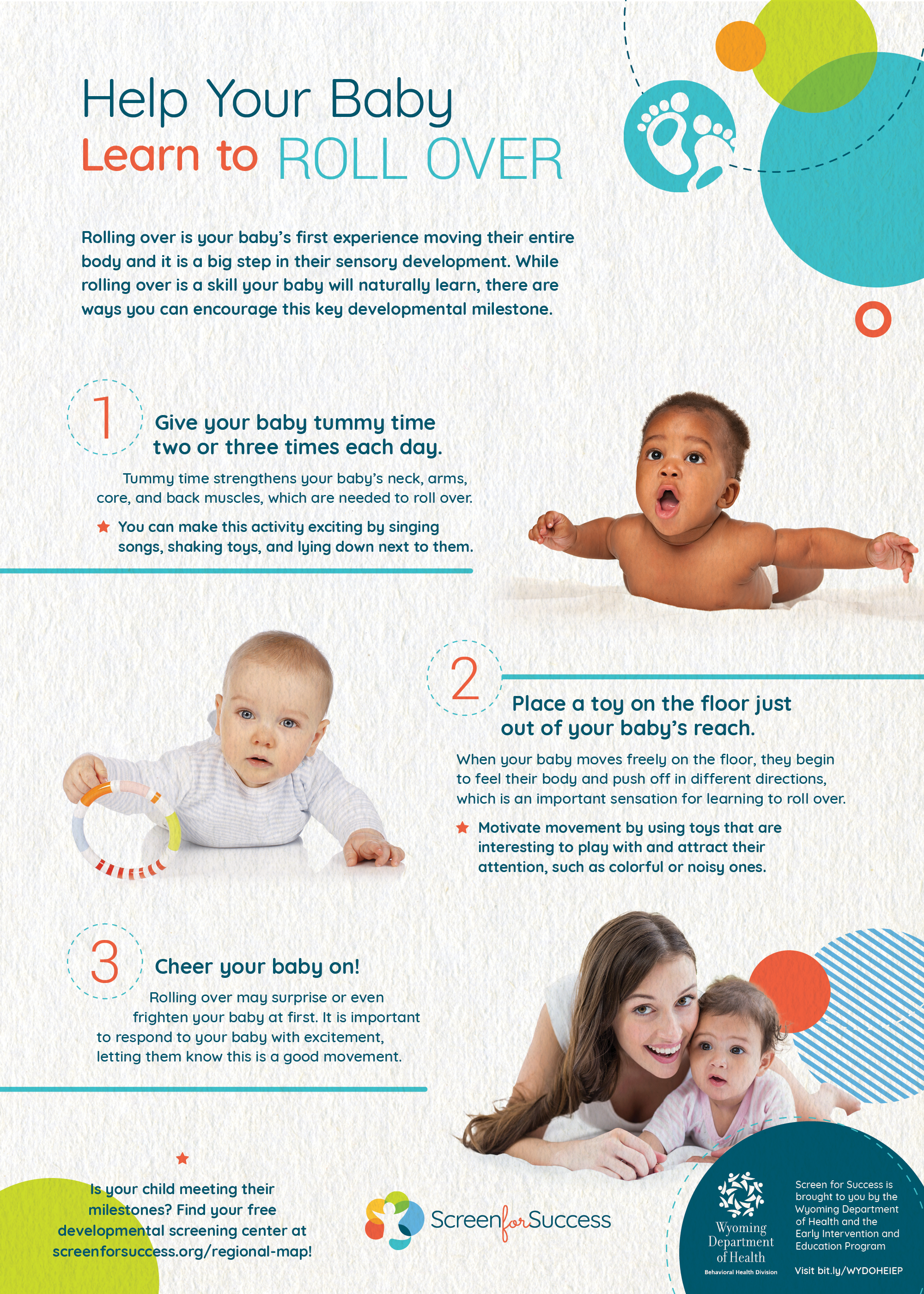 Help Your Baby Learn to Roll Over