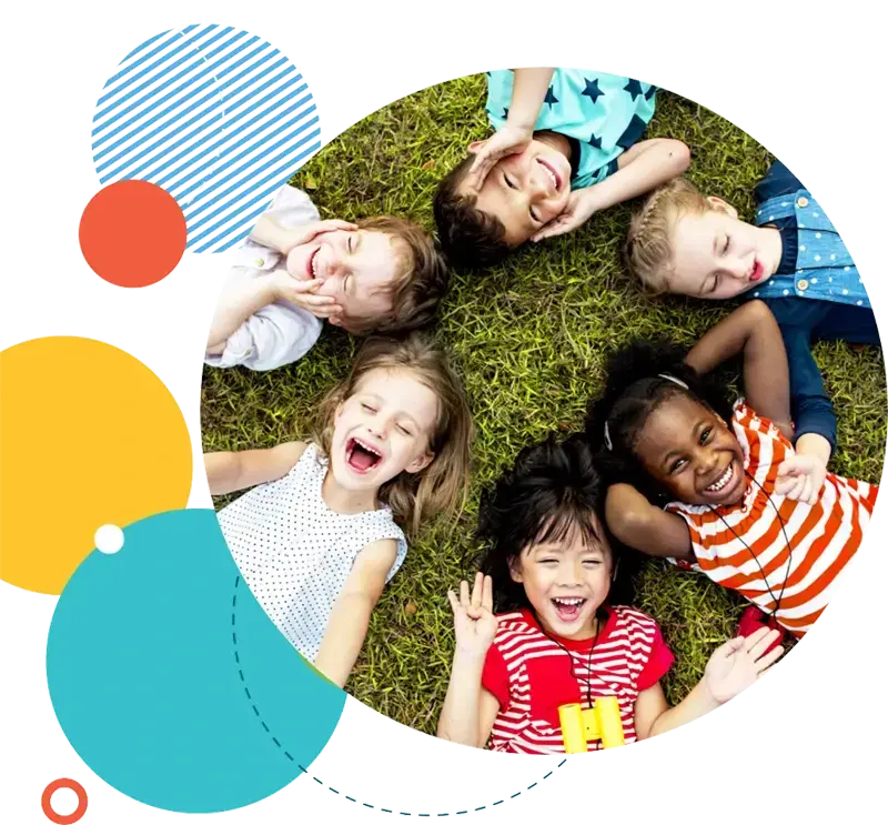 Group-of-Kids-Colored-Circles